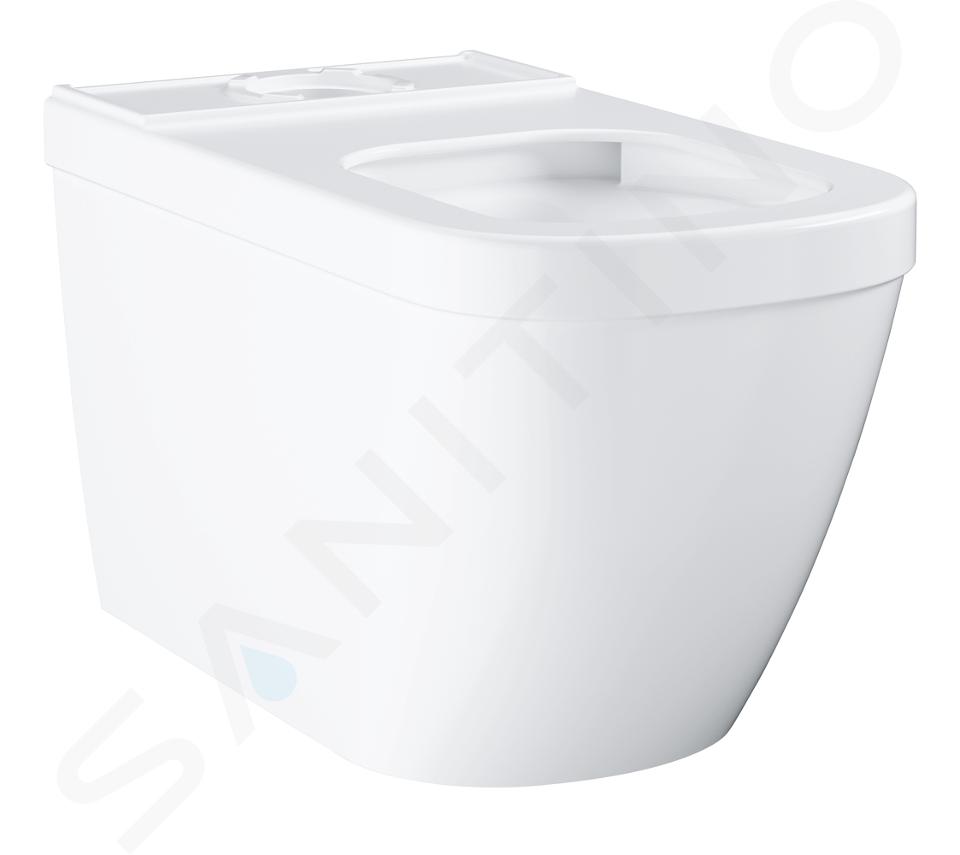 Grohe Euro Ceramic - Staande toiletpot, rimless, Triple Vortex, wit alpine 39338000