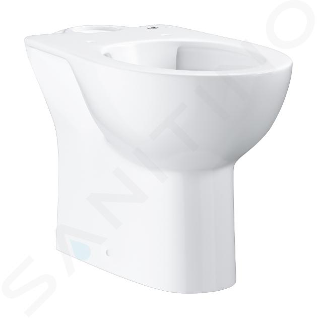 Grohe Bau Ceramic - Kompaktowa miska WC stojąca, bez Rimless, biel alpejska 39349000