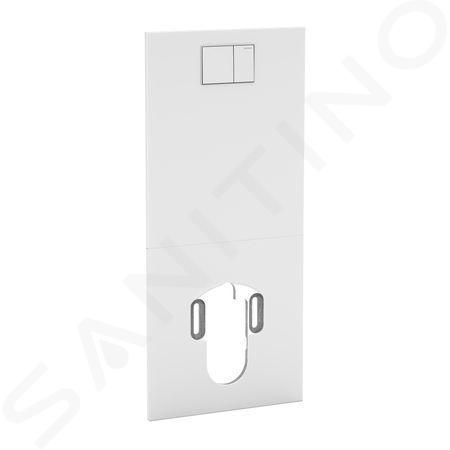 Geberit AquaClean - Placa de cubierta con control integrado para inodoro completo, cristal/blanco 115.328.SI.1