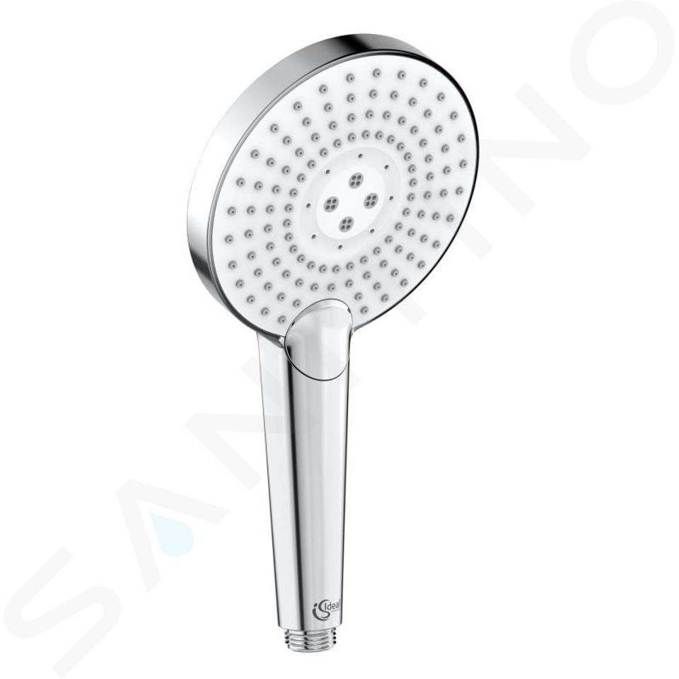 Ideal Standard Idealrain Evo Jet - Alcachofa de ducha Circle 125 mm, 3 chorros, cromo B1759AA