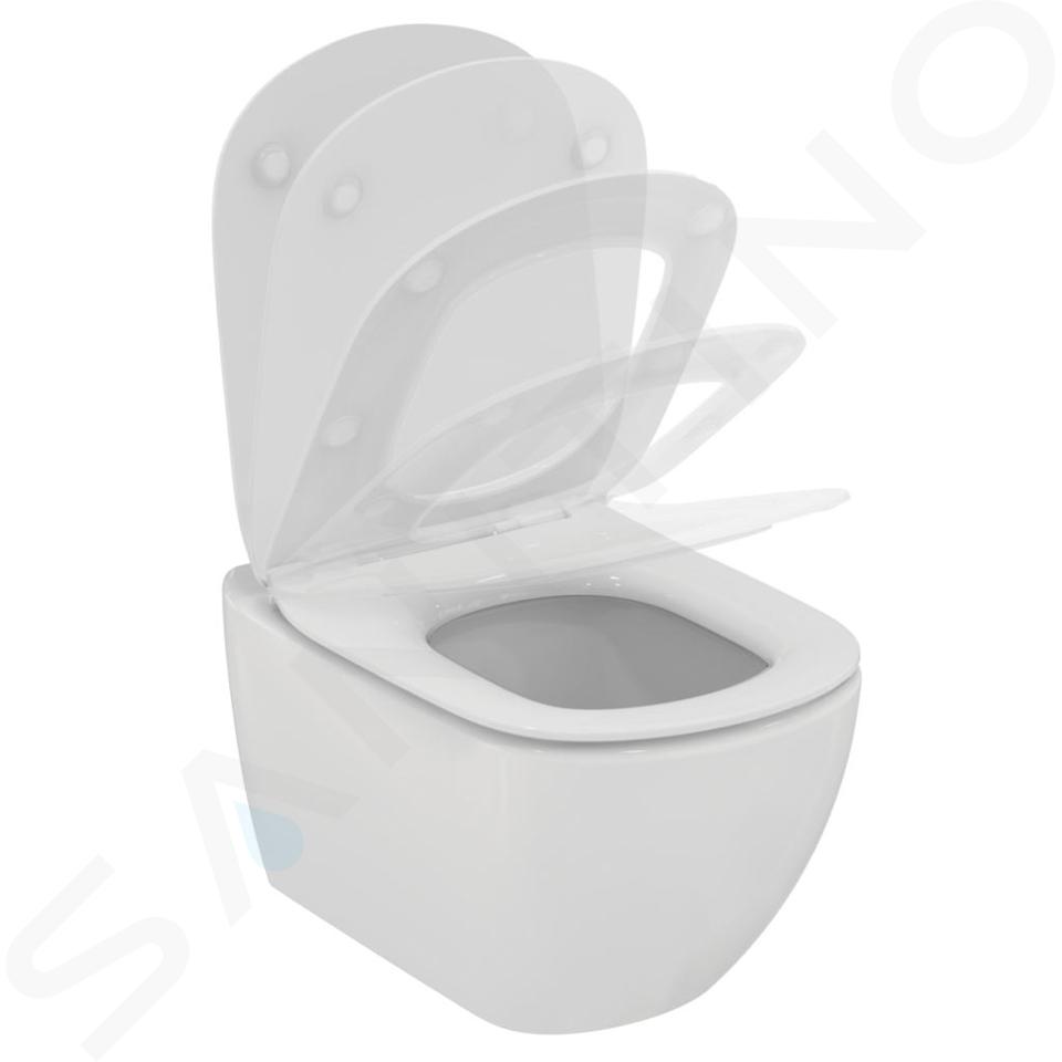 Taza WC suspendido IDEAL STANDARD Idealmood salida horizontal blanco mate