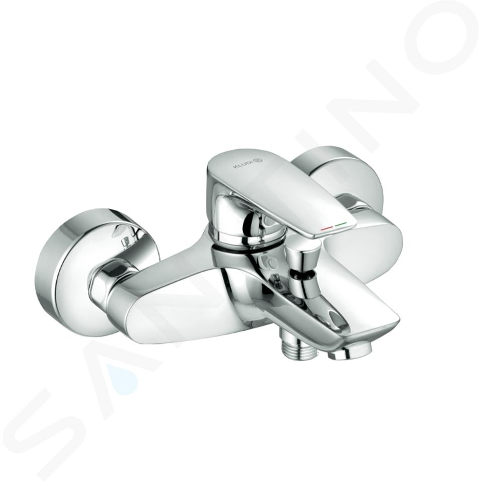 Kludi Pure&Solid - Miscelatore per vasca da bagno, cromato 346810575