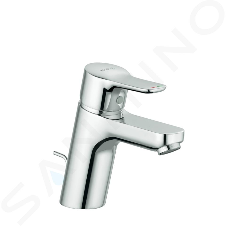 Kludi Pure&Easy - Grifo de lavabo con desagüe, cromo 373820565