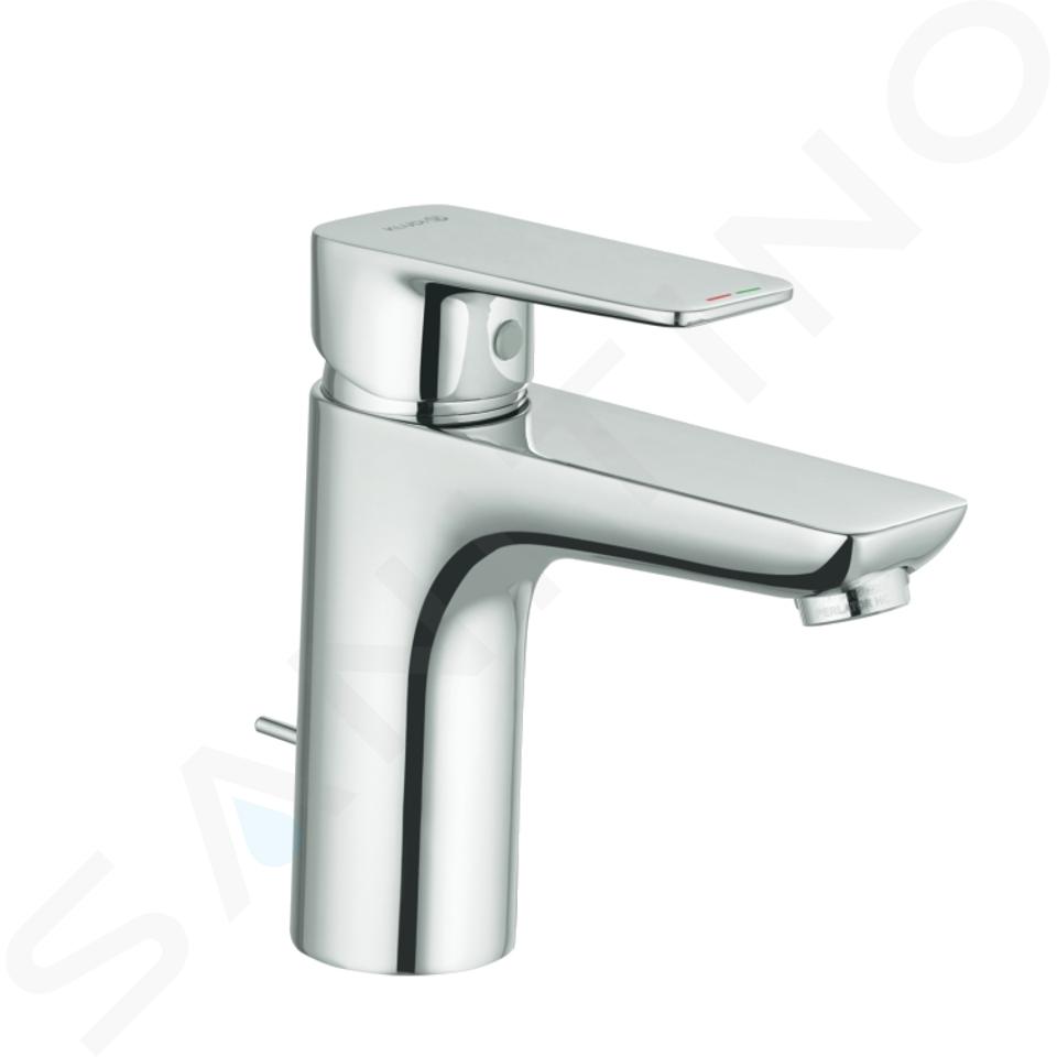 Kludi Pure&Style - Grifo de lavabo con desagüe, cromo 402900575