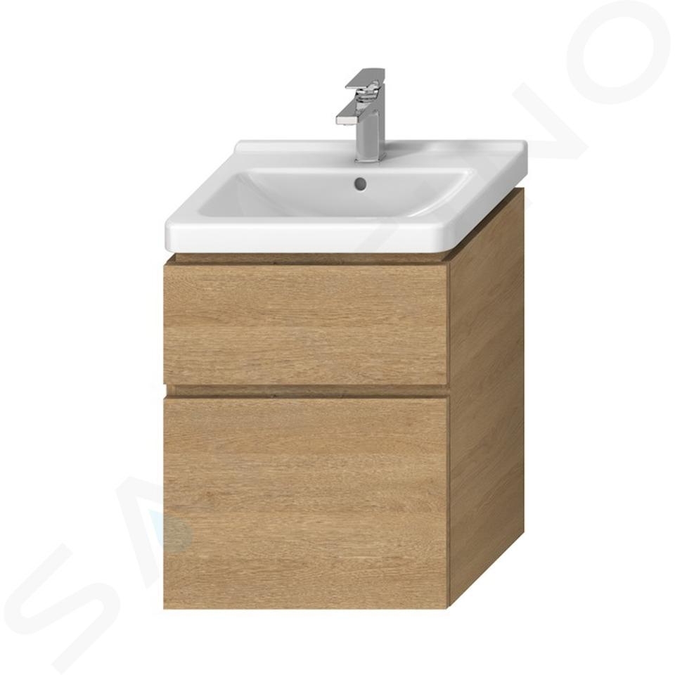 Jika Cubito Pure - Meuble sous lavabo 540x683 mm, chêne H40J4224025191