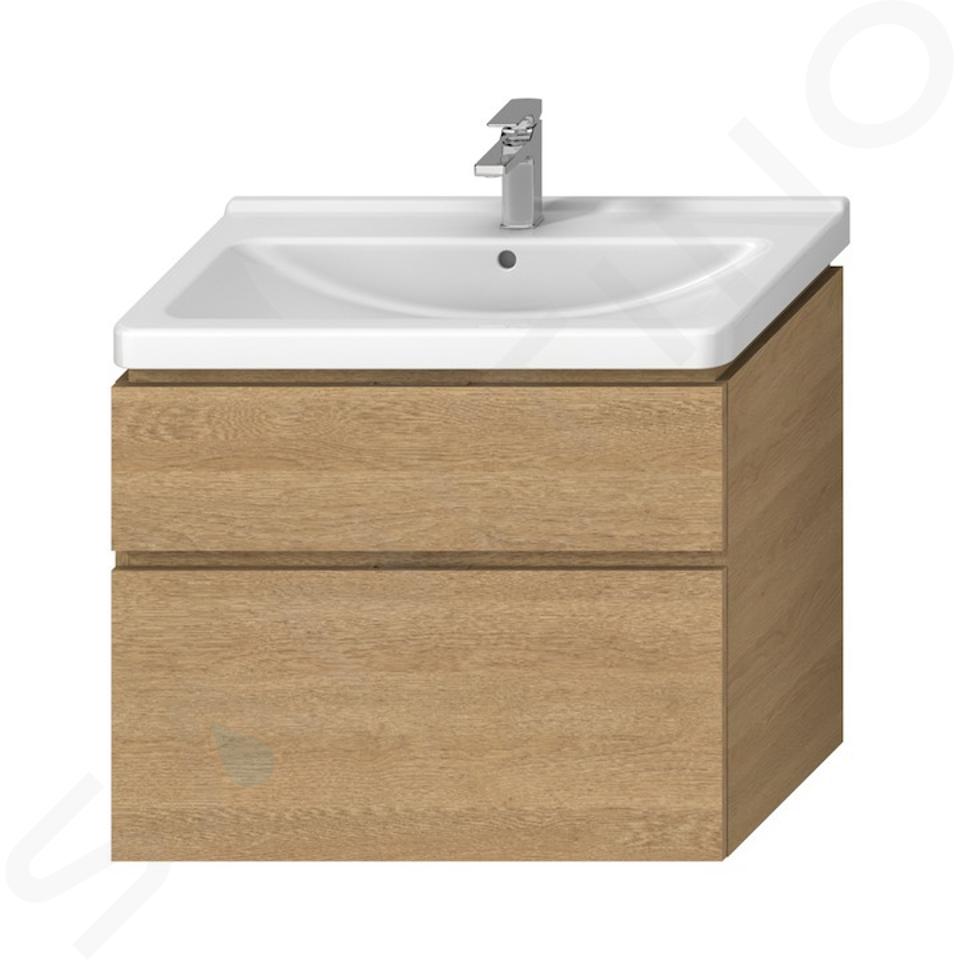 Jika Cubito Pure - Meuble sous lavabo 840x683 mm, chêne H40J4264025191