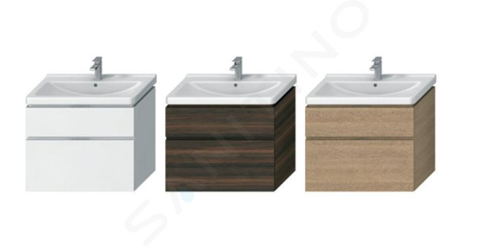 Jika Cubito Pure - Armario bajo lavabo doble, 1280x683, roble  H40J4274025191