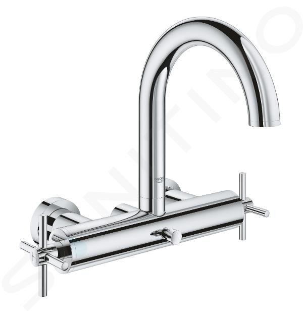 Grohe Atrio - Miscelatore per vasca da bagno, cromato 25010003