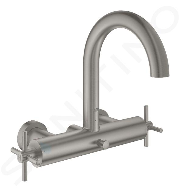 Grohe Atrio - Baterie cadă, supersteel 25010DC3