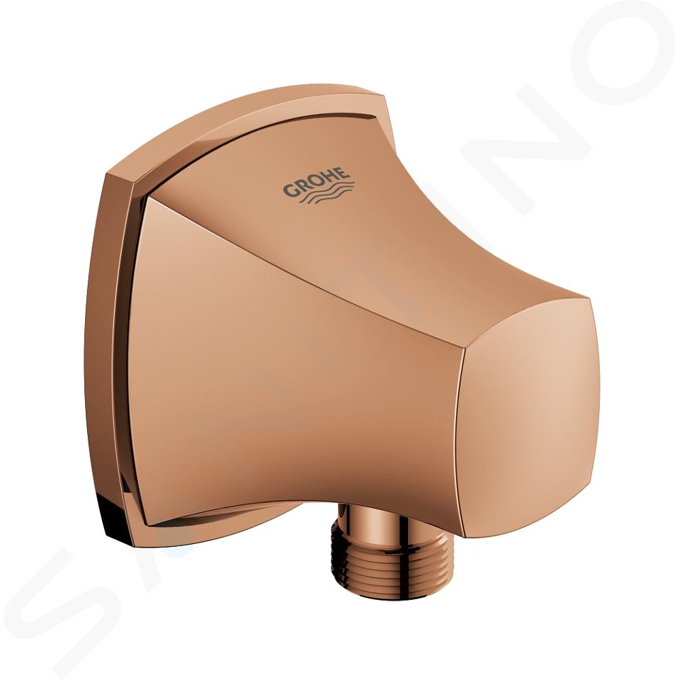 Grohe Grandera - Kolanko przyłączeniowe ścienne, Brushed Warm Sunset 27970DA0