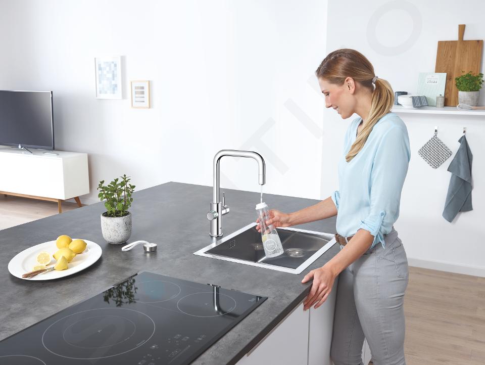 GROHE BLUE® HOME Grifo de cocina / dispensador de agua By Grohe