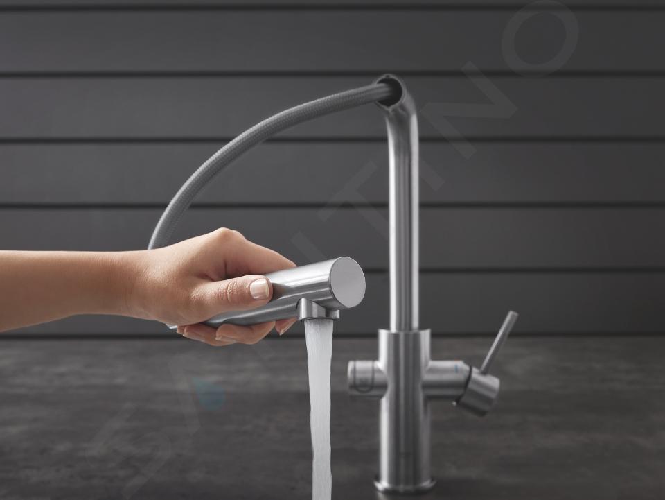 GROHE Blue Home. Gekühltes, gefiltertes Sprudelwasser. Direkt aus der  Armatur.