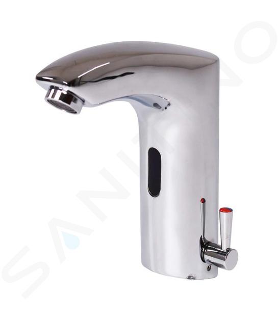 Jet Dryer Rubinetteria a sensore - Miscelatore automatico per lavabo Donner AutoFlow 02, cromo 8596220009296