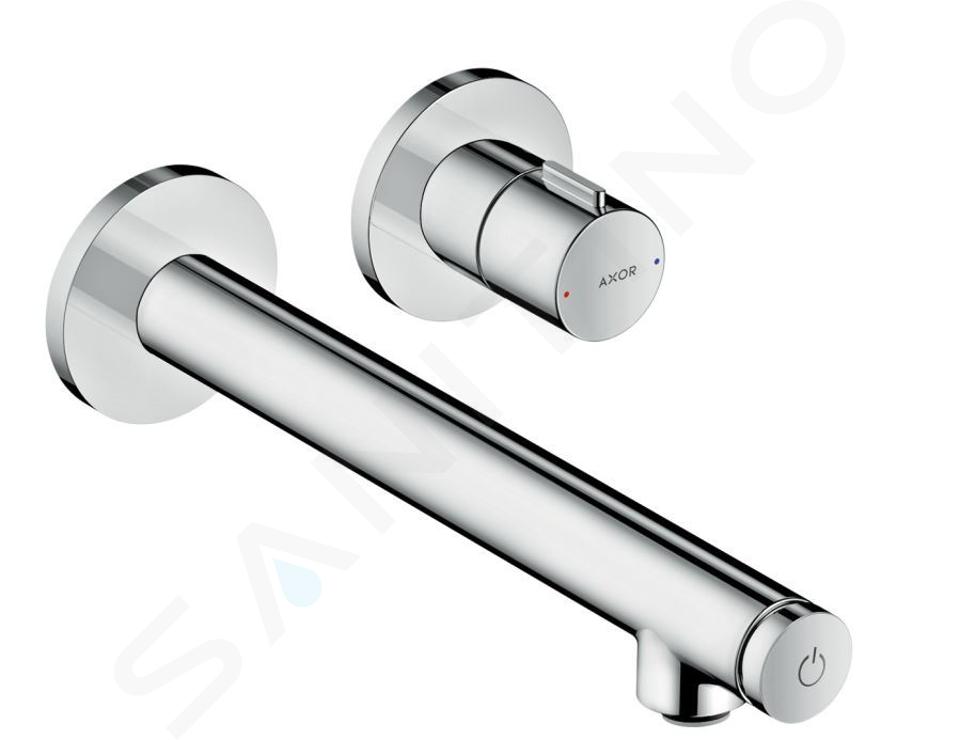 Axor Uno - Grifo empotrado de lavabo Select 220, cromo 45113000