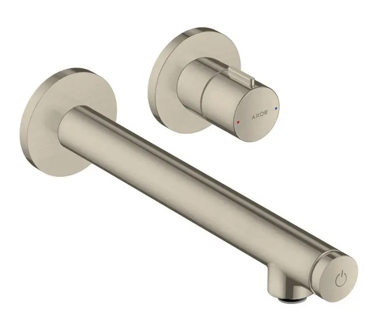 Axor Uno - Umývadlová podomietková batéria Select 220, kefovaný nikel 45113820