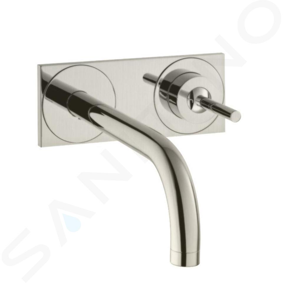 Axor Uno - Mitigeur de lavabo encastré, nickel brossé 38115820