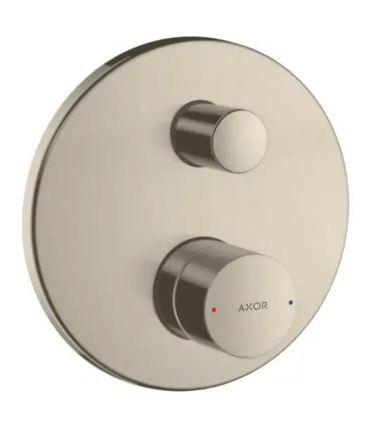 Axor Uno - Wannenarmatur - Unterputz, Nickel gebürstet 45405820