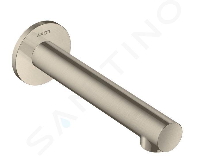 Axor Uno - Bec déverseur pour baignoire, nickel brossé 45410820