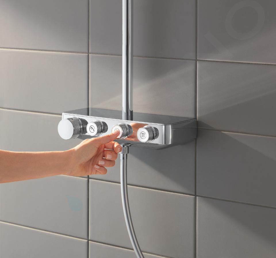 Colonne douche thermostatique GROHE Euphoria SmartControl System 310 Cube  Duo 26508000