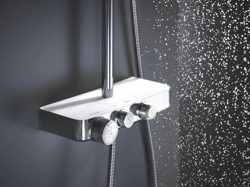 Pommeau de Douche Grohe Euphoria 110 3 jets avec régulateur de