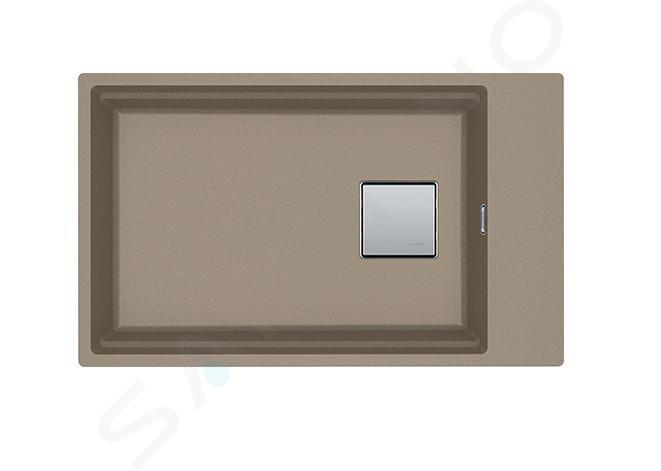 Franke Kubus 2 - Fragranitový drez KNG 110-62, 760x460 mm, kašmír 125.0512.516