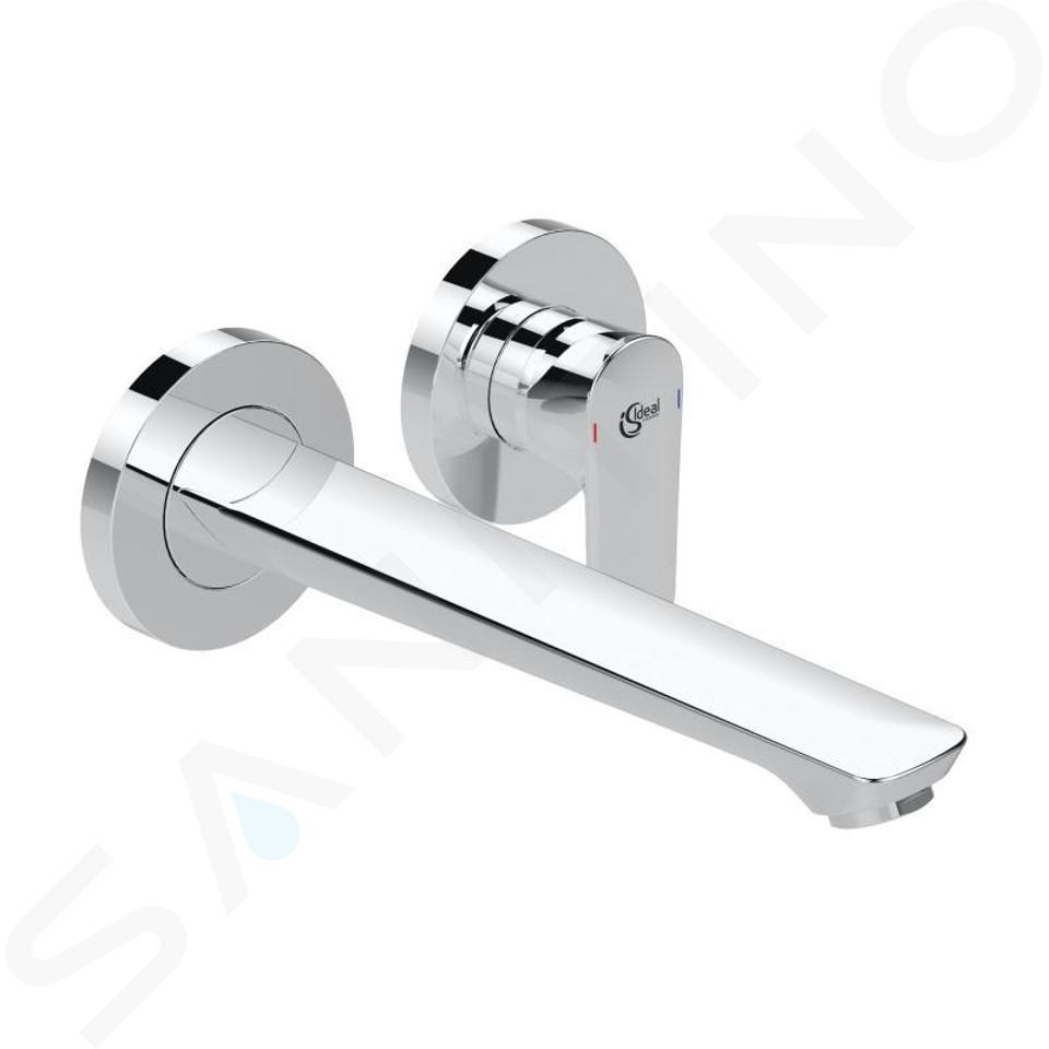 Ideal Standard Connect Air - Miscelatore ad incasso a due fori per lavabo, 225 mm, cromato A7009AA