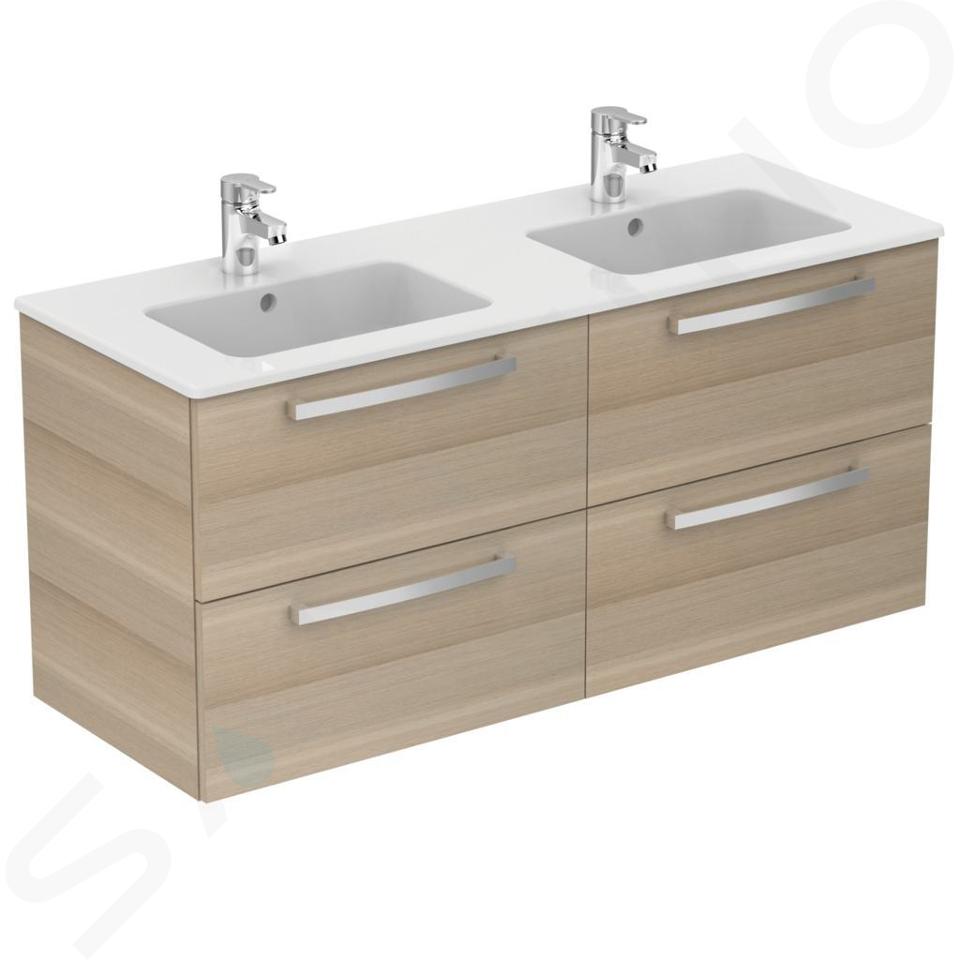 Ideal Standard Tempo - Mobiletto sottolavabo 600 x 440 x 550mm, quercia  sabbiata E3240OS