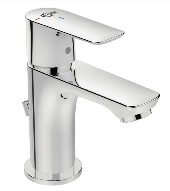 Levně Ideal Standard Connect Air - Umyvadlová baterie Piccolo Slim s výpustí, BlueStart, chorm A7017AA