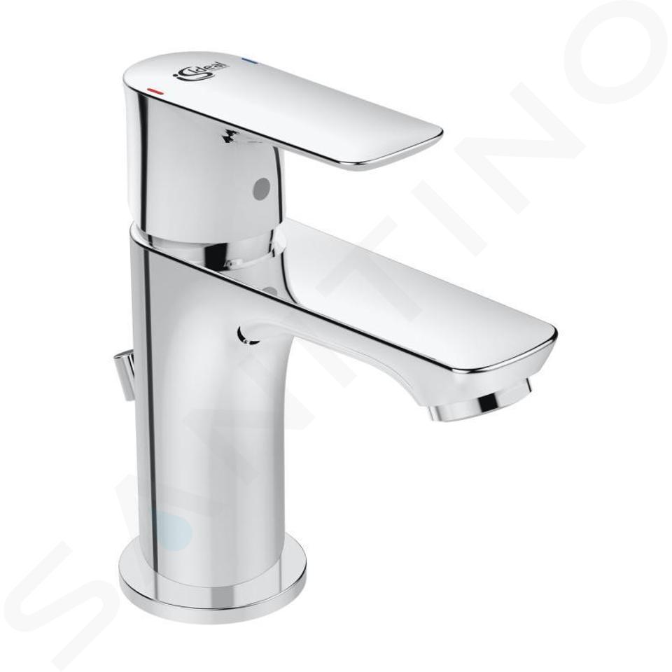 Ideal Standard Connect Air - Bateria umywalkowa Piccolo Slim z odpływem, chrom A7014AA