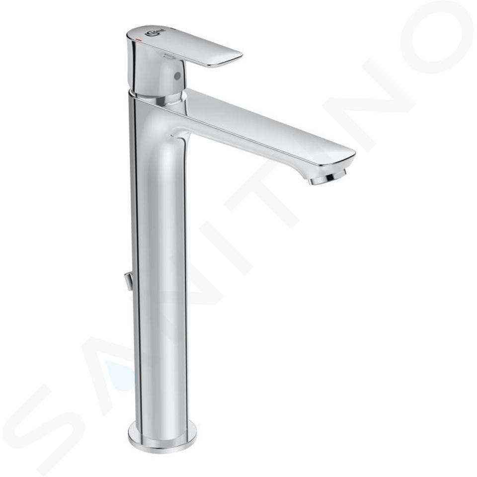 Ideal Standard Connect Air - Grifo de lavabo Slim, con desagüe, cromo A7025AA