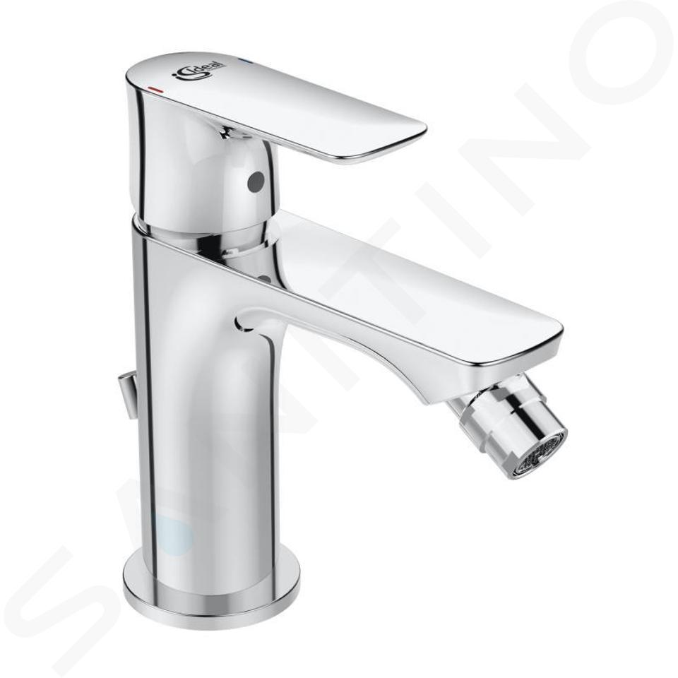 Ideal Standard Connect Air - Miscelatore per bidet con sistema di scarico, cromato A7030AA