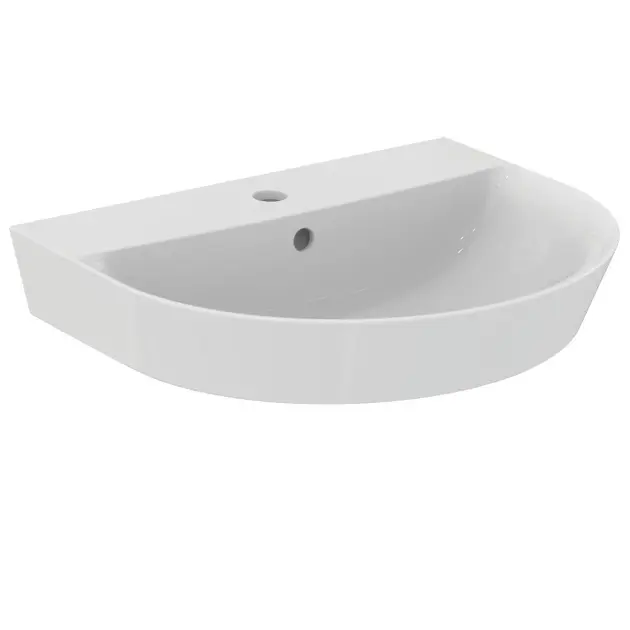 Levně Ideal Standard Connect Air - Umyvadlo Arc, 55x46 cm, s Ideal Plus, bílá E0698MA