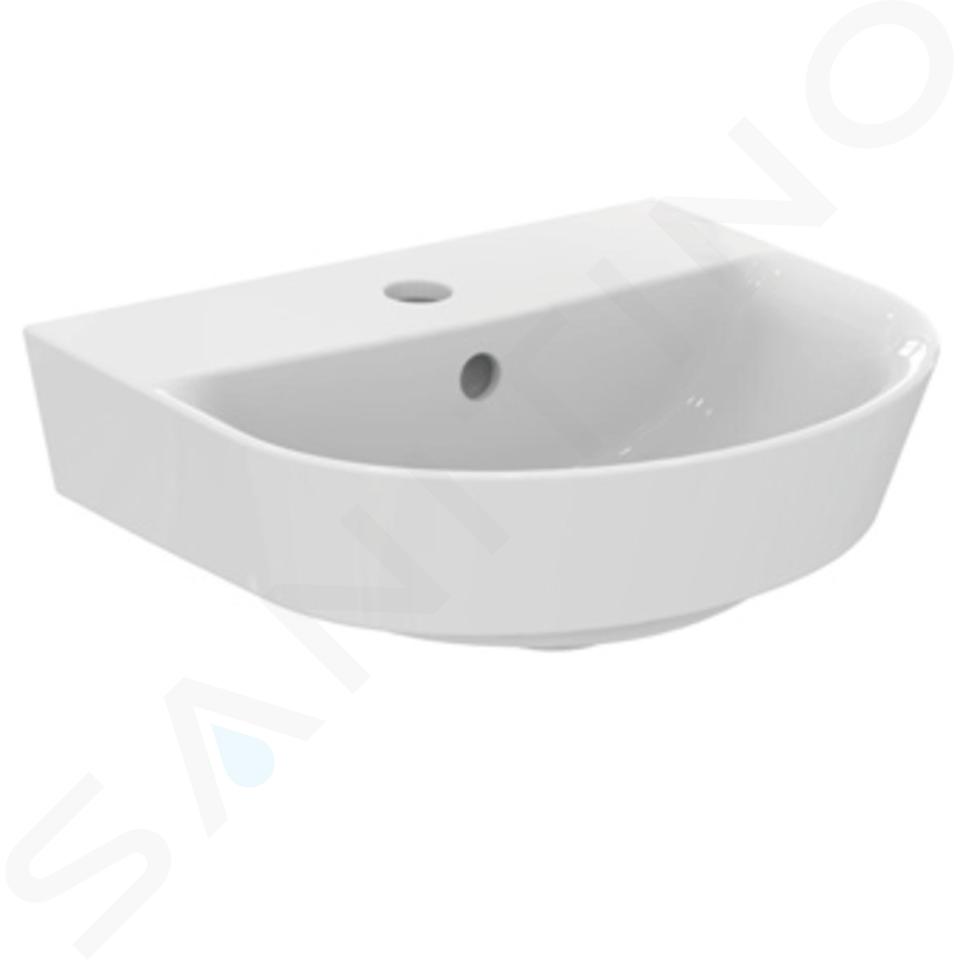 Ideal Standard Connect Air - Lavamanos, 40x35 cm, con Ideal Plus, blanco E0701MA