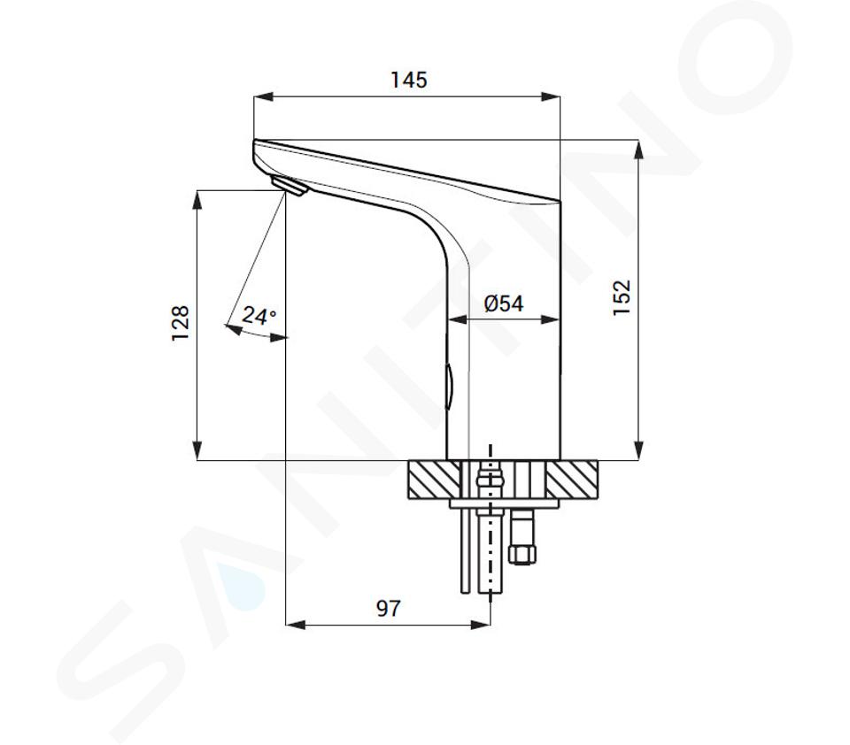 Mitigeur de lavabo infrarouge Vital Sensor Schütte