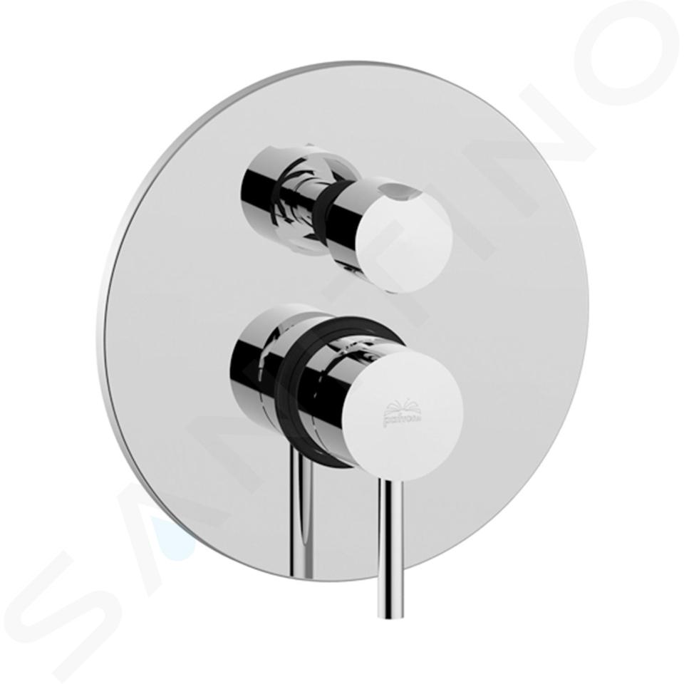 Paffoni Light - Duscharmatur - Unterputz, Umsteller für 2 Verbraucher, chrom LIG018CR