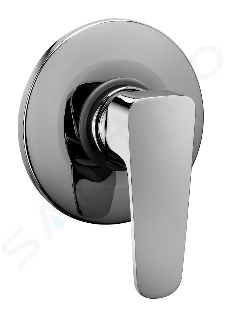 Paffoni Sly - Mitigeur de douche encastré avec corps d’encastrement, chrome SY010CR