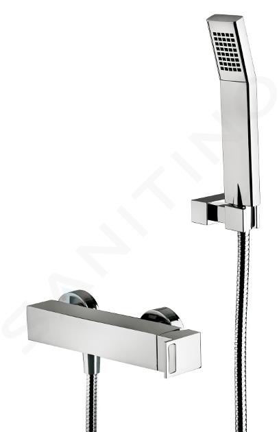 Paffoni Effe - Mitigeur de douche avec accessoires, chrome EF168DCR