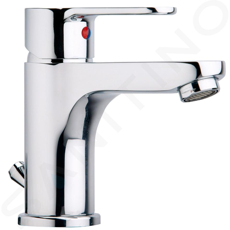 Paffoni Blu - Mitigeur de lavabo avec vidage, chrome BLU075CR