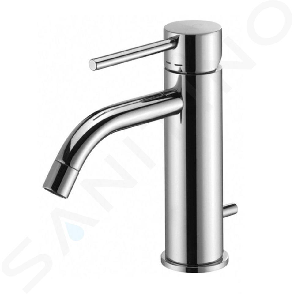 Paffoni Light - Mitigeur de lavabo avec vidage, chrome LIG075CR