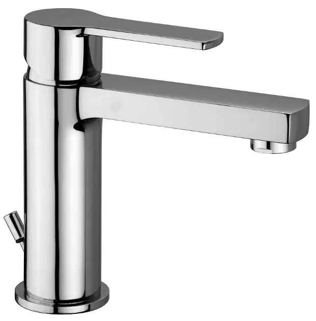 Paffoni West - Waschtischarmatur mit Ablaufgarnitur, chrom WS075CR