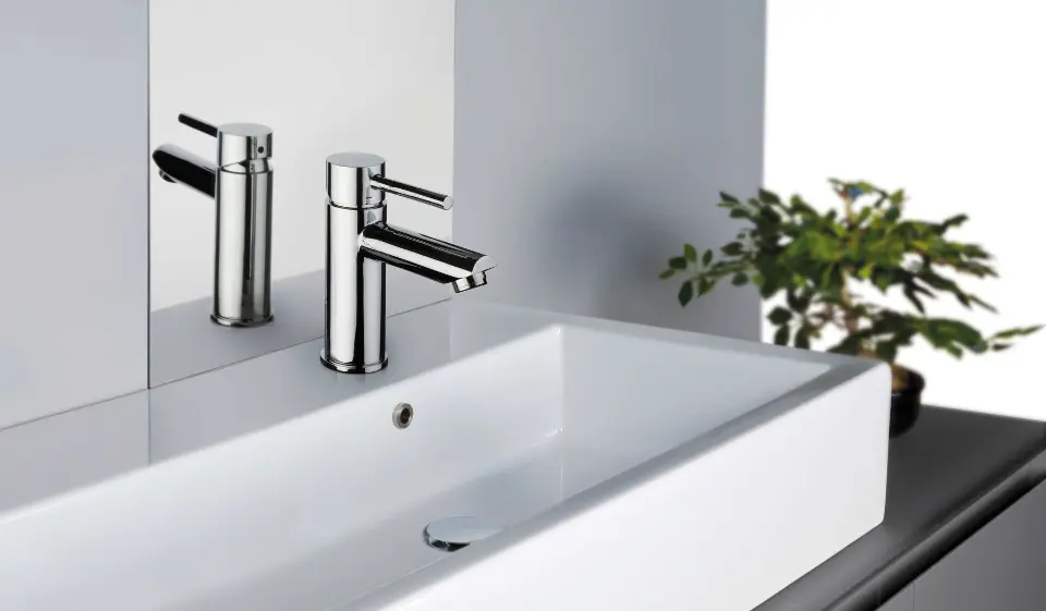 ORRSJÖN lavabo doppio con sifone, bianco, 122x49 cm - Italia