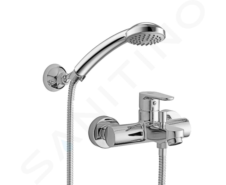 Paffoni Green - Grifo de bañera con accesorios, cromo GR023CR