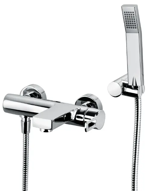 Levně Paffoni Ringo - Vanová baterie s příslušenstvím, chrom RIN023CR