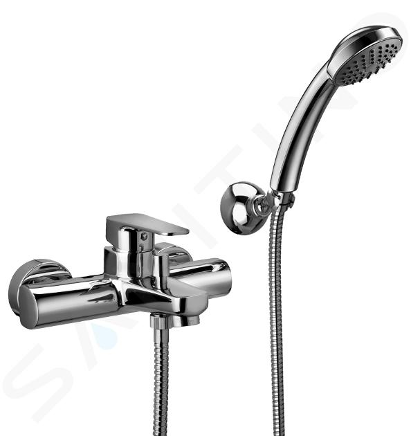 Paffoni Sly - Miscelatore con accessori per vasca da bagno, cromato SY023CR