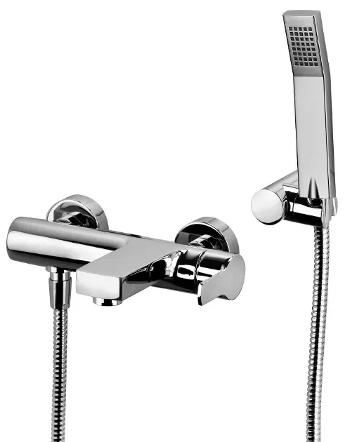 Paffoni West - Vaňová batéria s príslušenstvom, chróm WS023CR