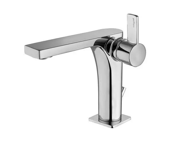 Paffoni Rock - Grifo de lavabo con desagüe, cromo RO075CR