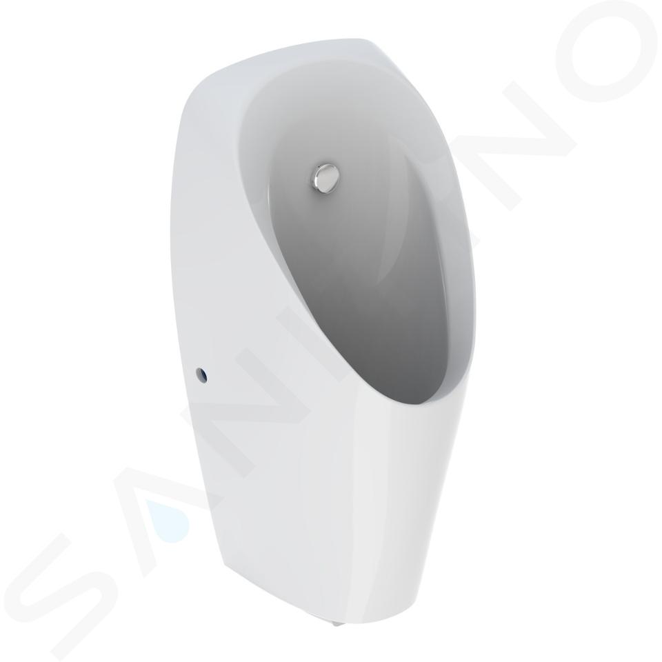 Geberit Urinarios - Urinario Tamina, para control integrado, alimentación de red, blanco 116.142.00.1