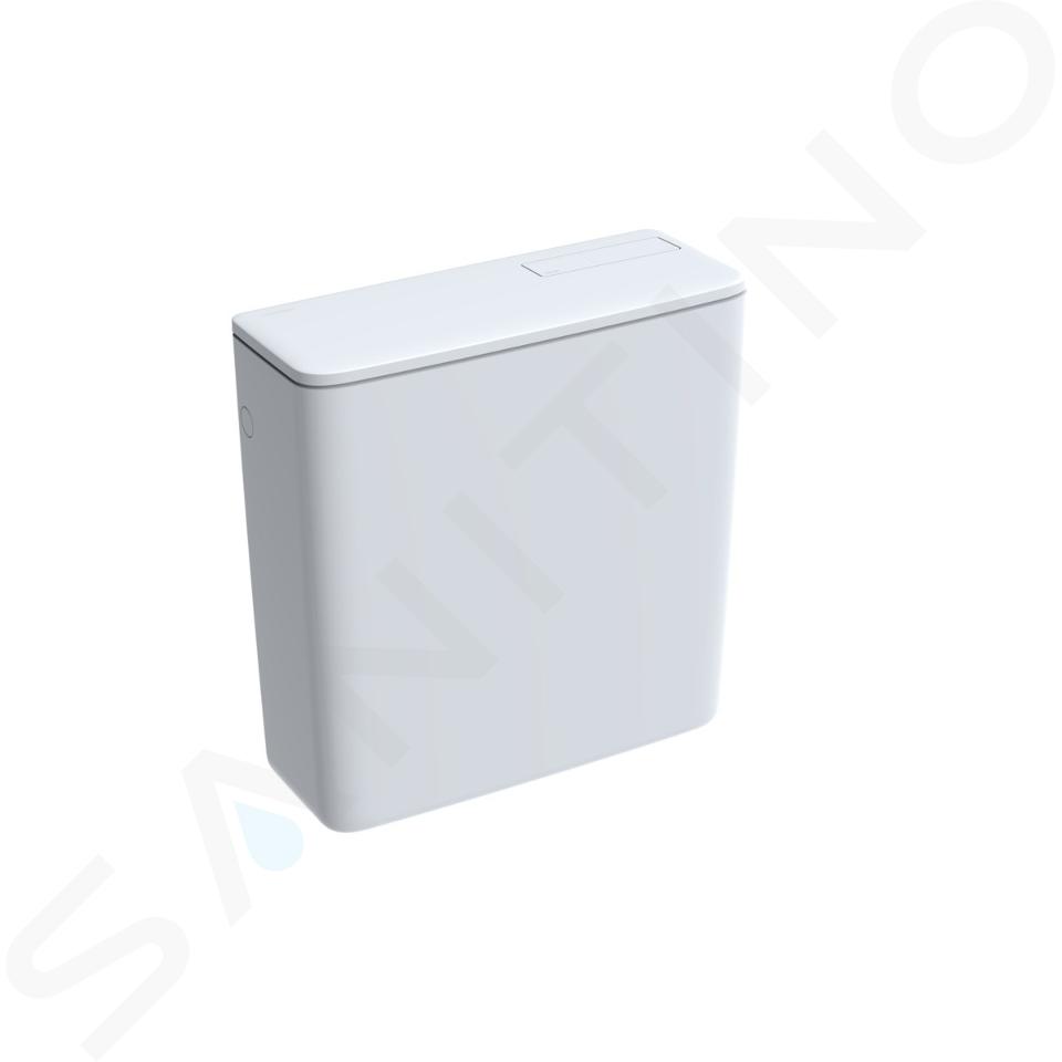 Geberit Accesorios - Cisterna de descarga, entrada de agua lateral/posterior, blanco alpino 128.000.11.5