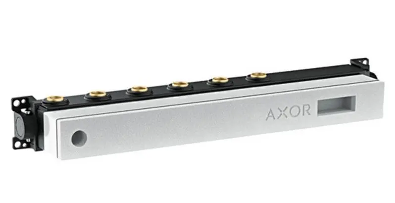 Levně Axor Montážní tělesa - Základní těleso Select pro 4 spotřebiče 18312180