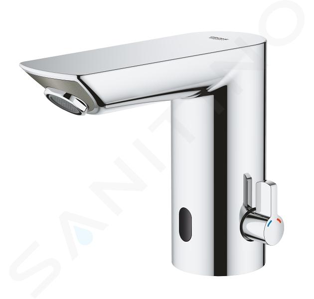 ROBINET MURAL LAVABO INFRAROUGE AVEC PILE 6V SOPAL